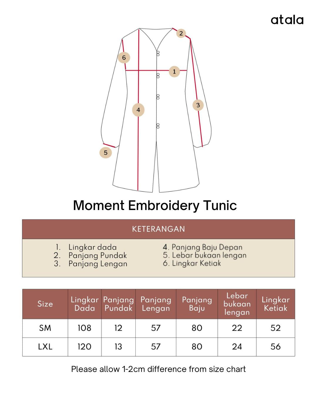 Moment Embroidery Tunic