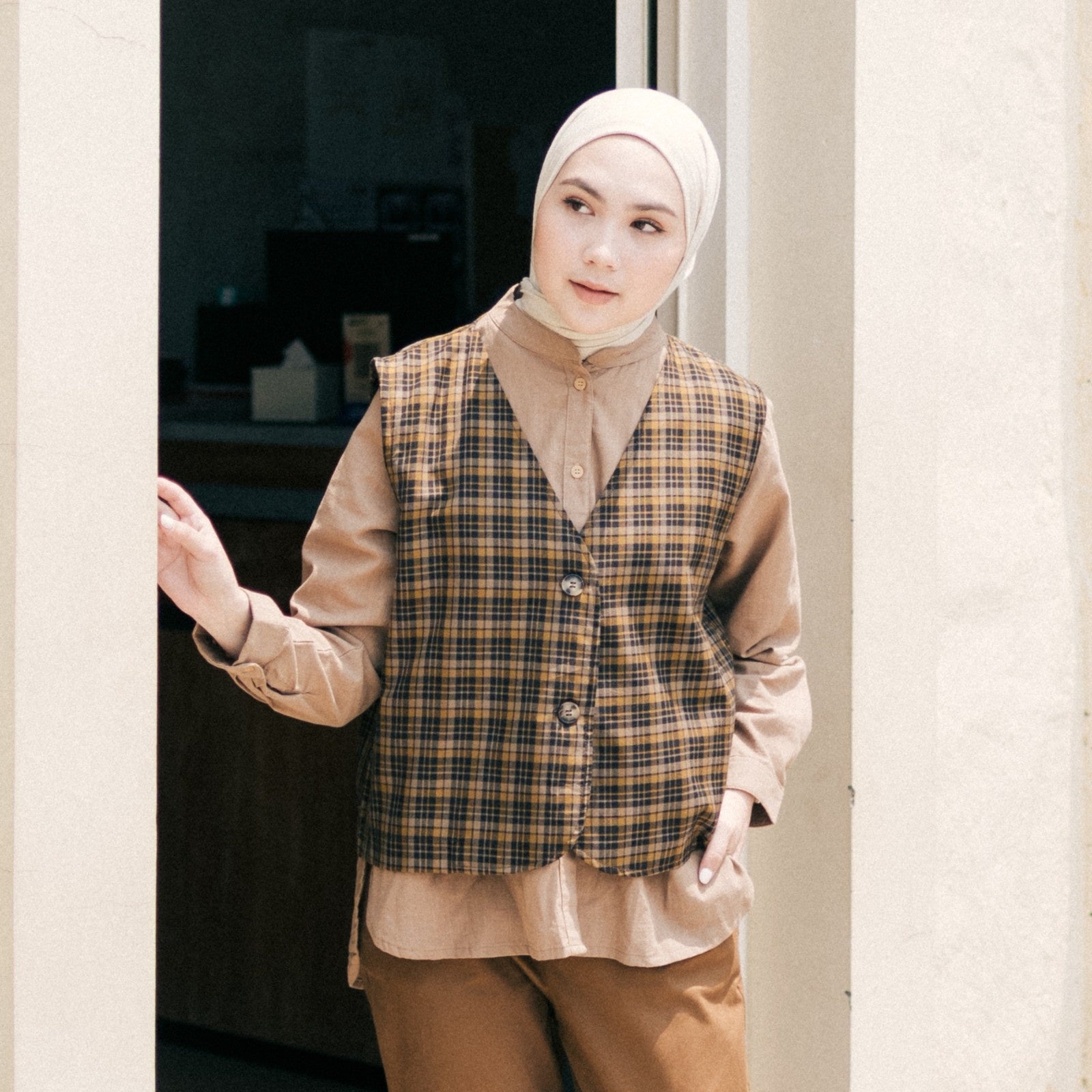 Tartan Vest (Minor Reject)