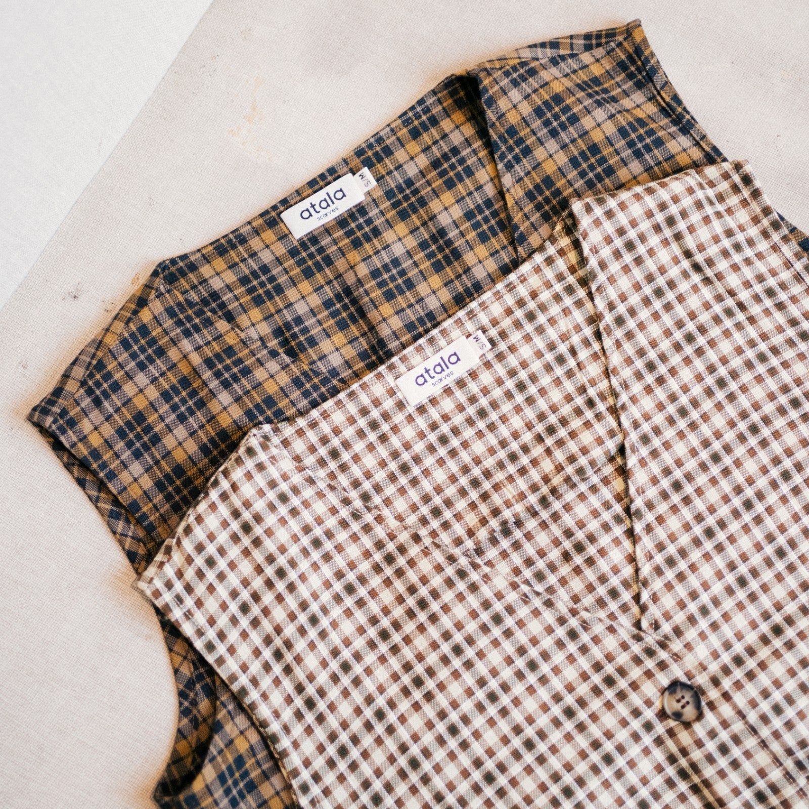 Tartan Vest (Minor Reject)