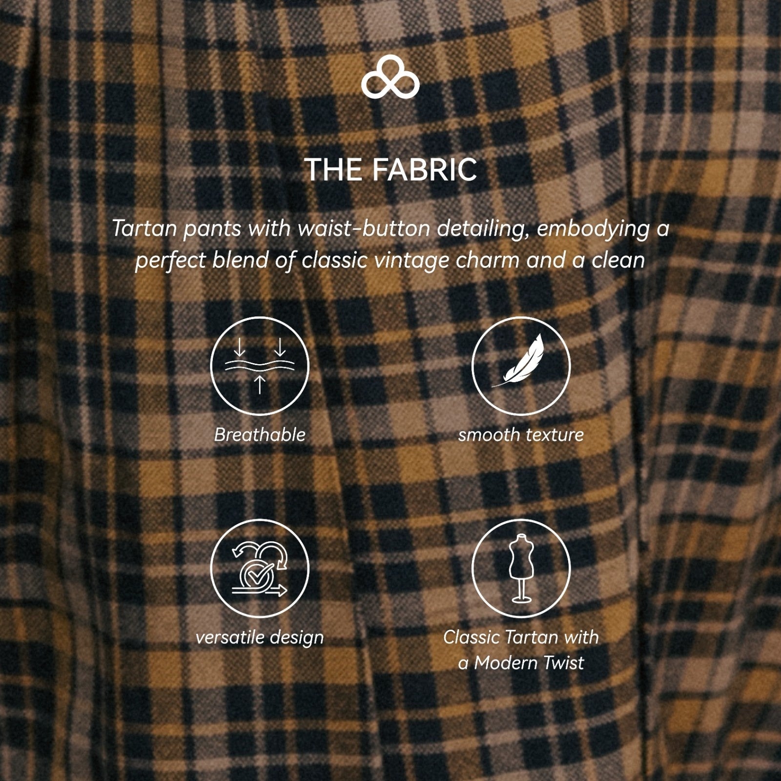 Button Pants Tartan