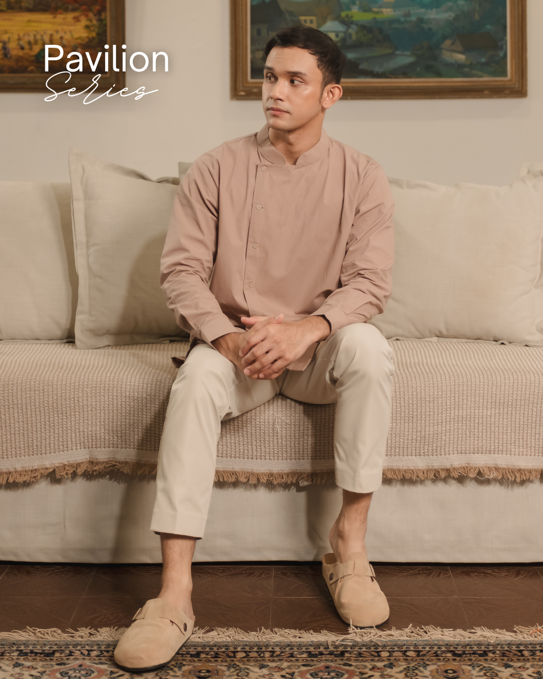 Mekar Kaftan dan Beskap Koko Shirt
