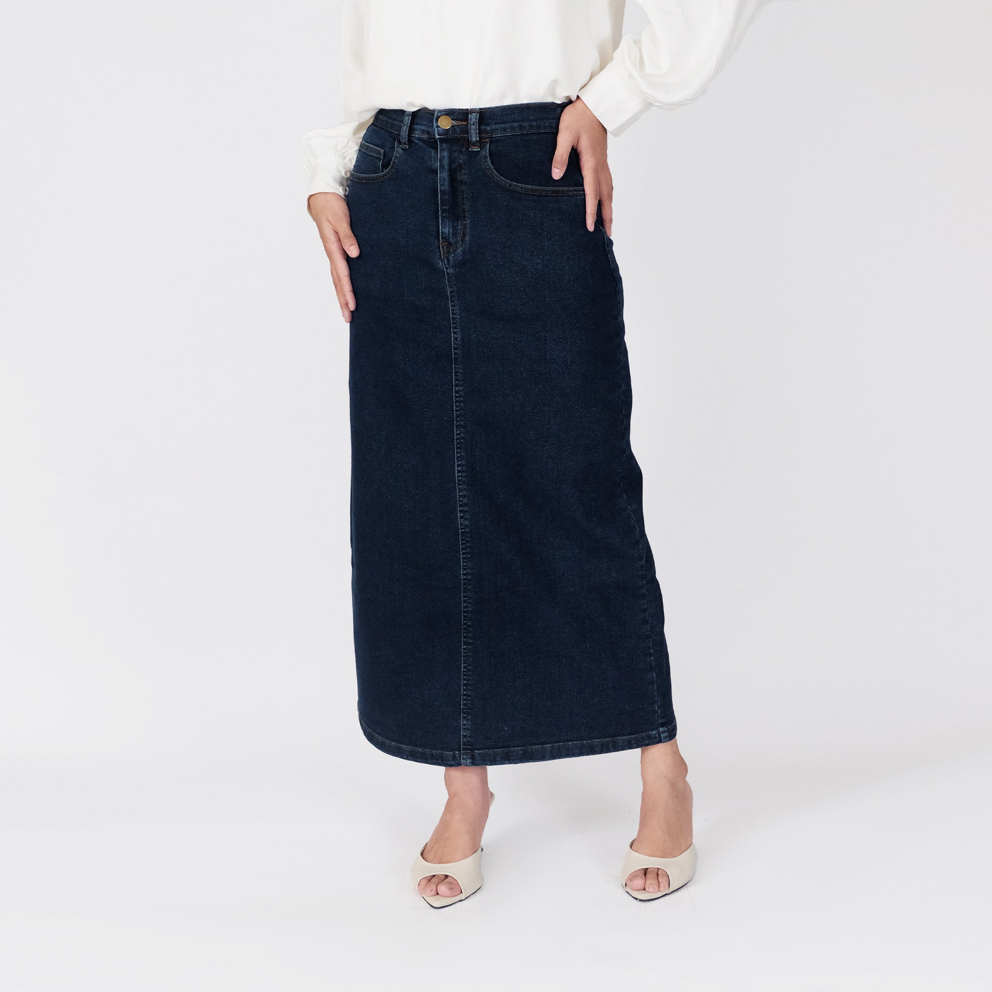 Classic Denim Skirt