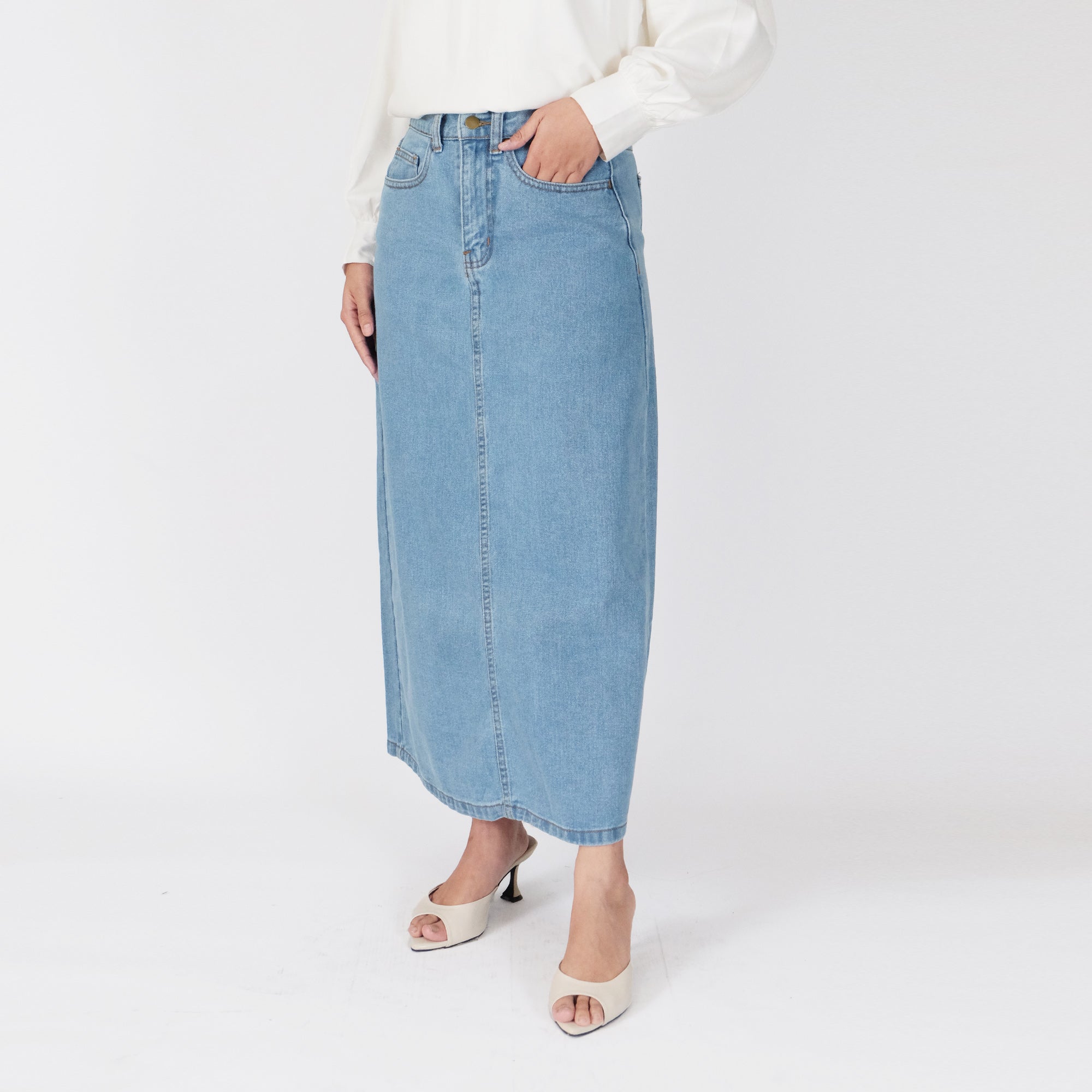 Classic Denim Skirt