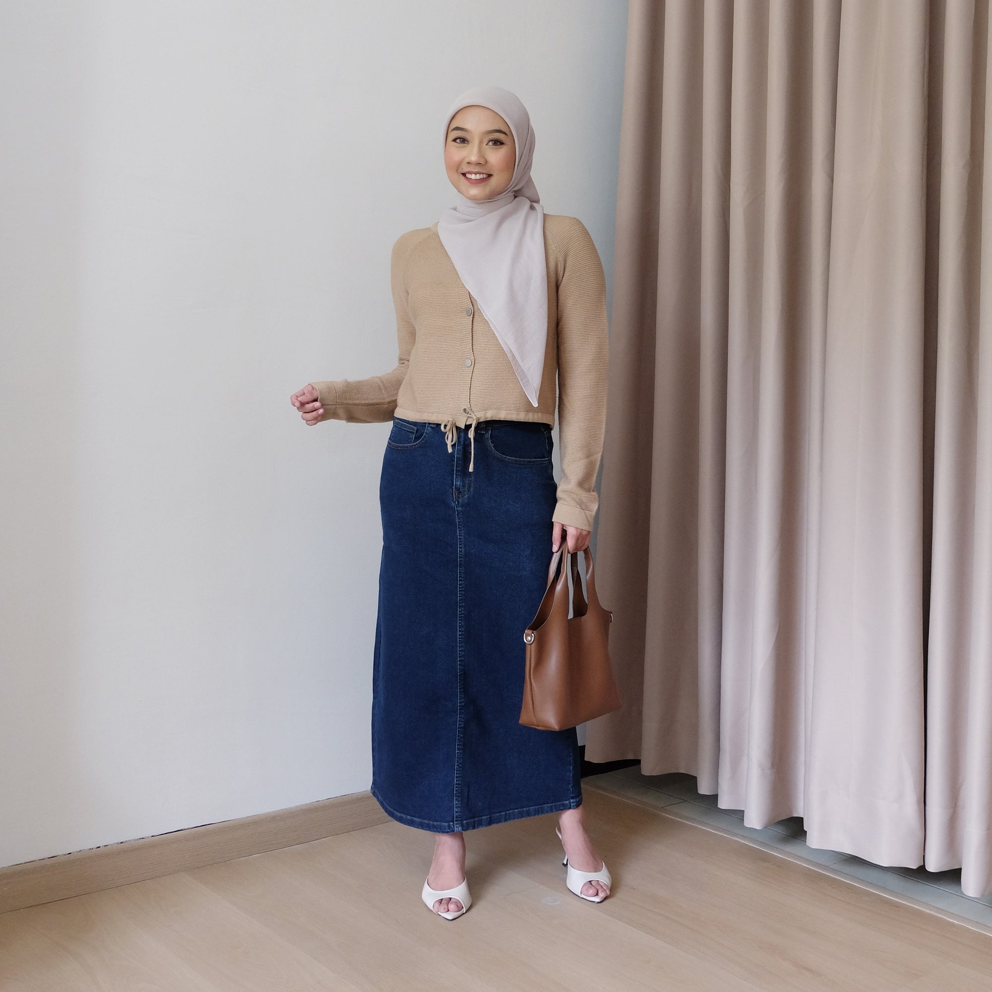 Classic Denim Skirt