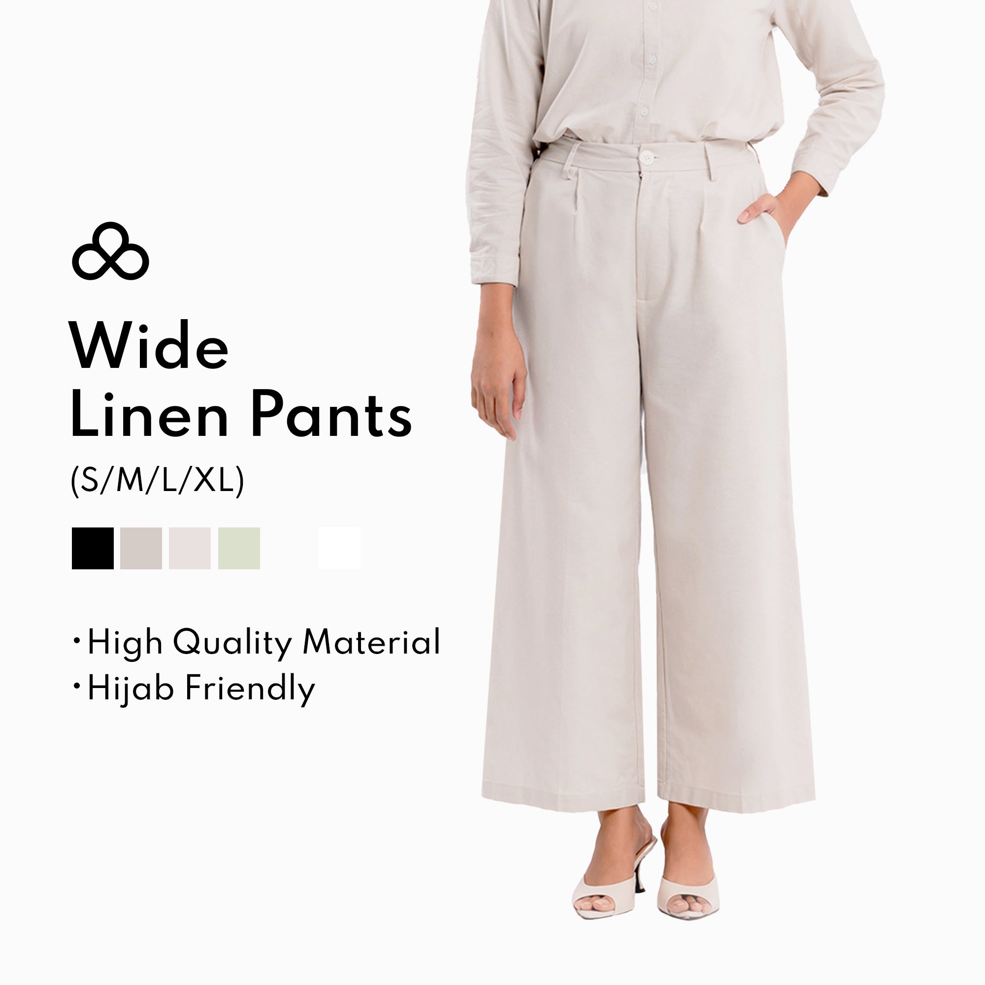 Wide Linen Pants