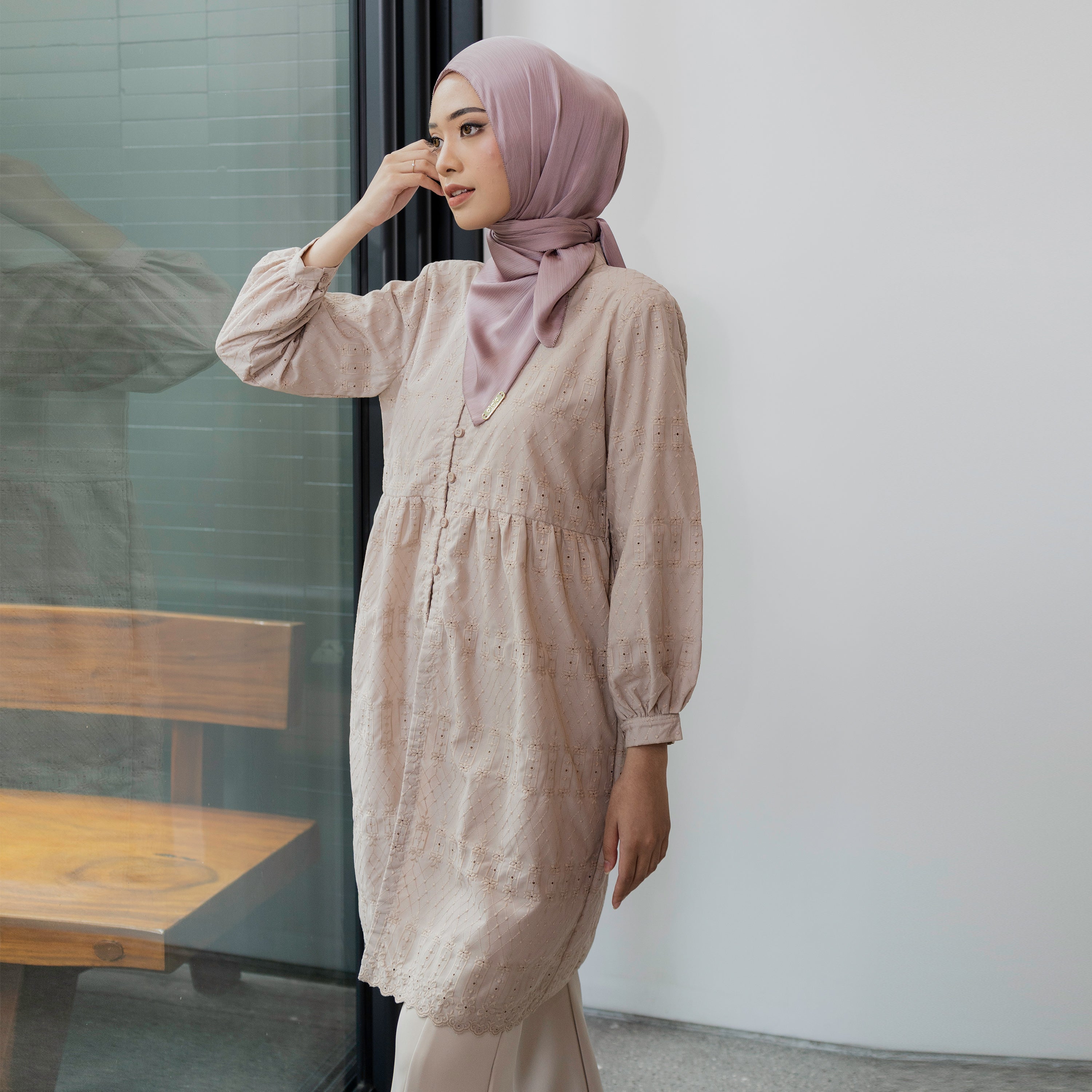 Gardenia Long Tunic (Minor Reject)