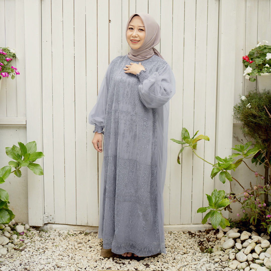 Gauri Pleats Dress