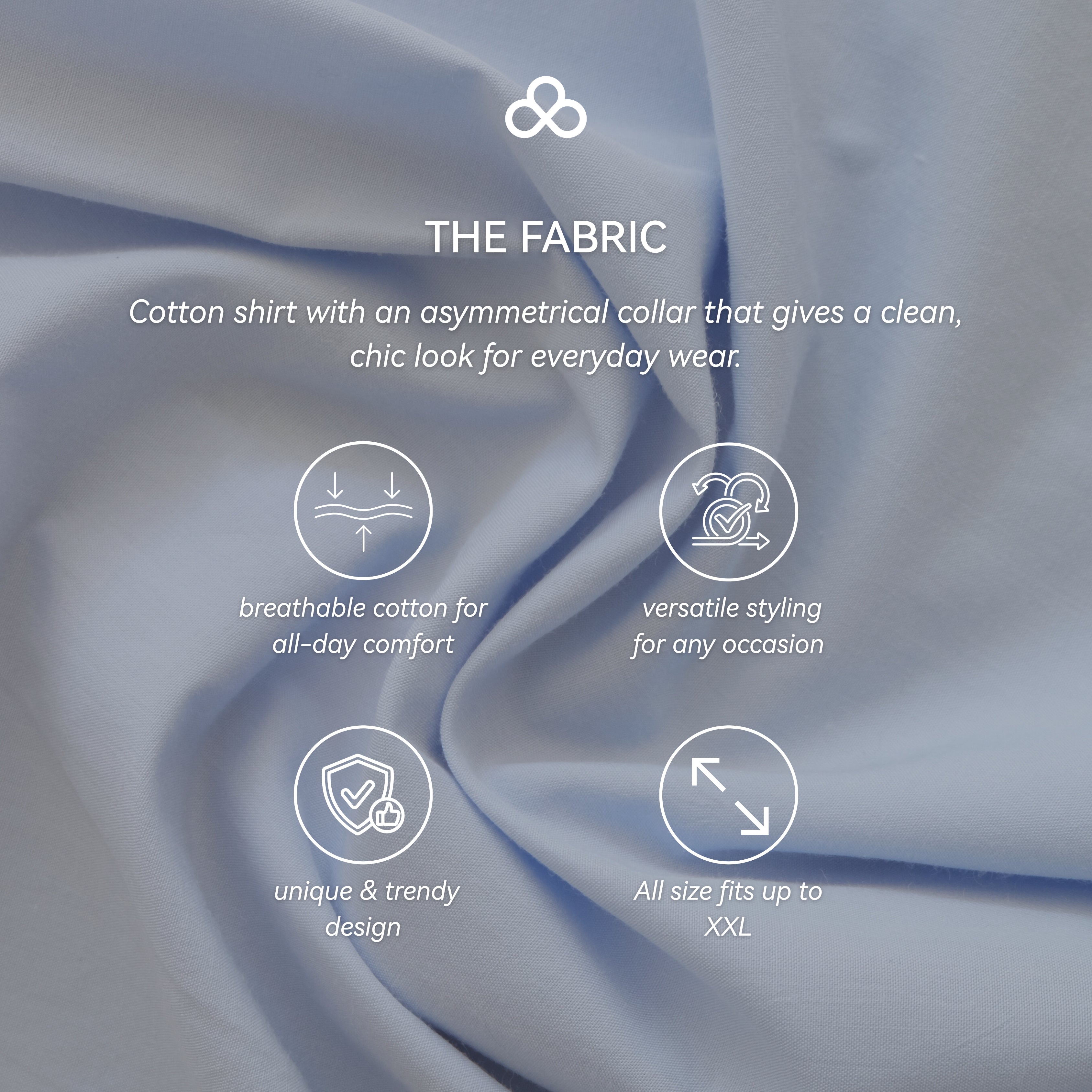 Asymmetrical Cotton Shirt (Reject Minor)