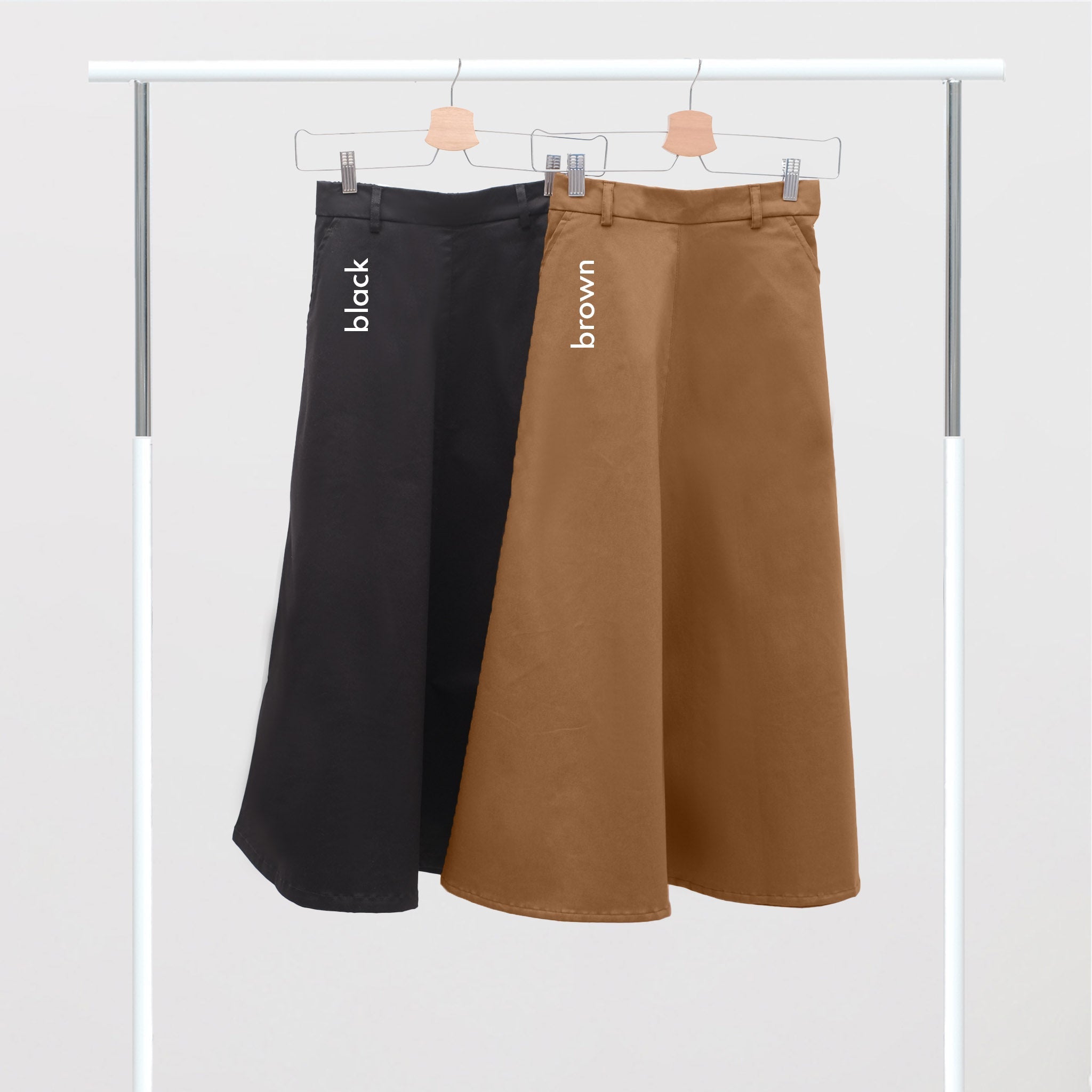 Chino Midi Skirt (Minor Reject)