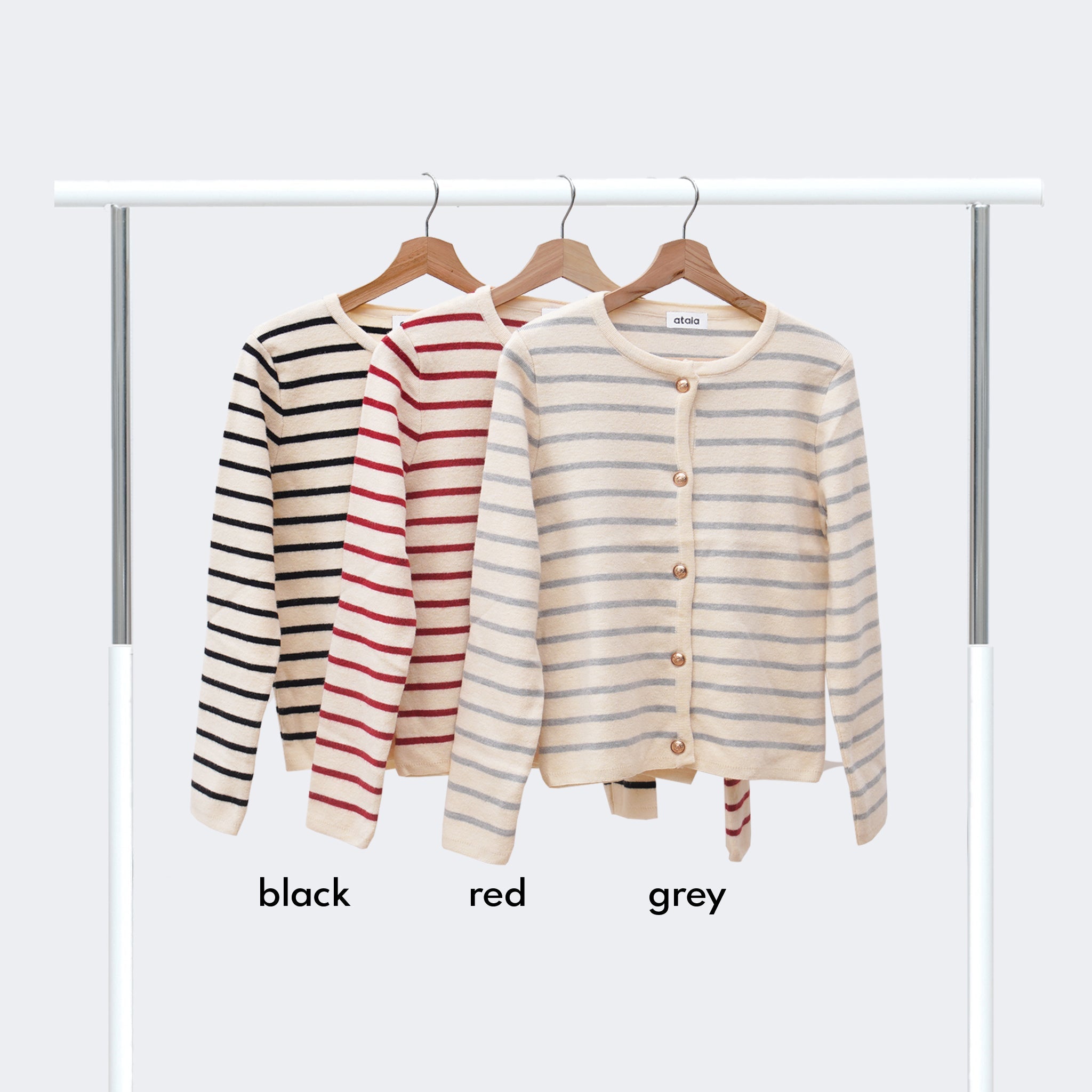 Striped Cardigan (Minor Reject)