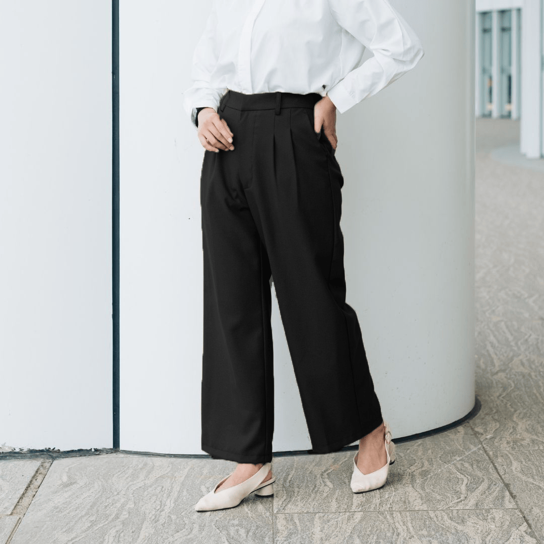 Pleated Wide Pants (Minor Reject)