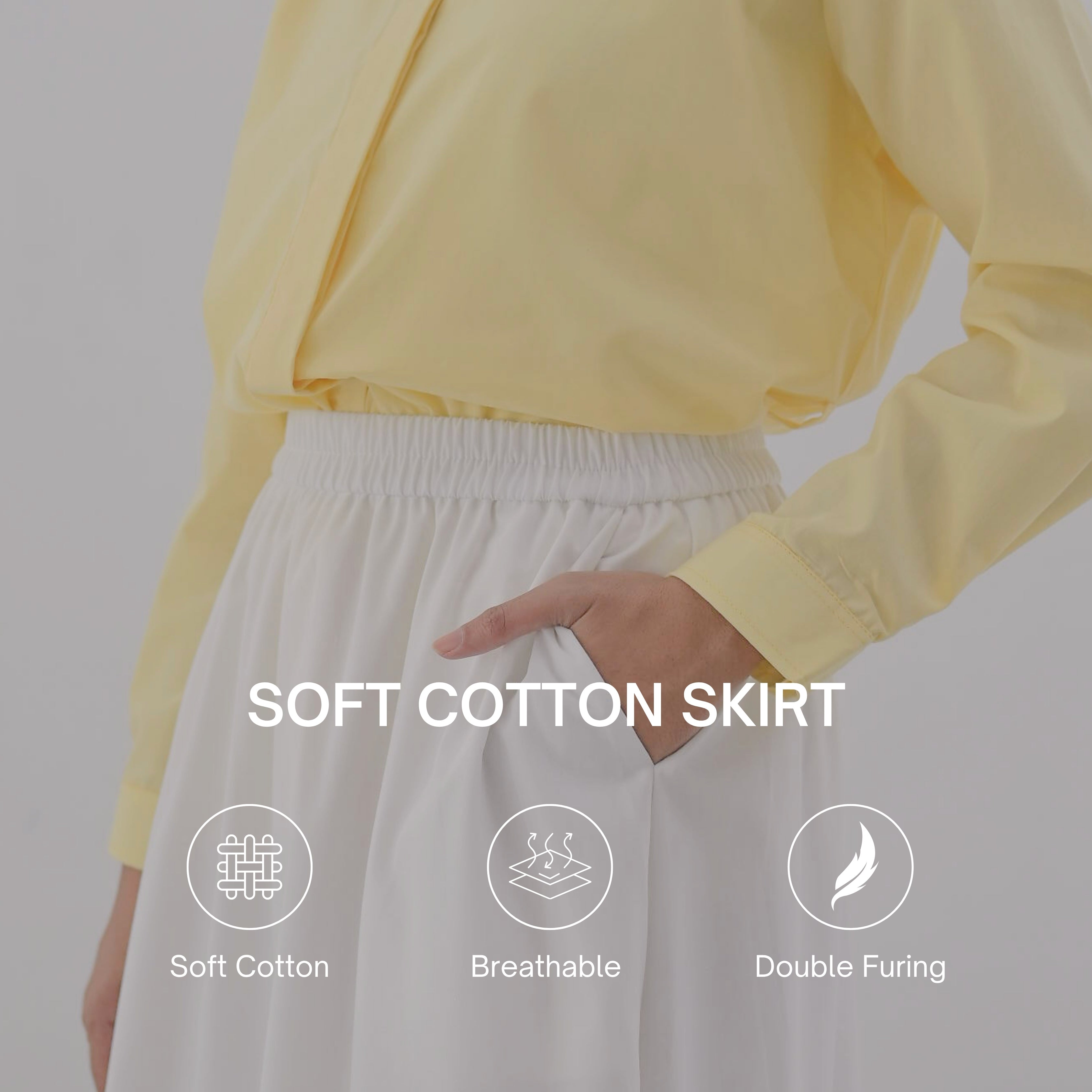 Soft Cotton Skirt