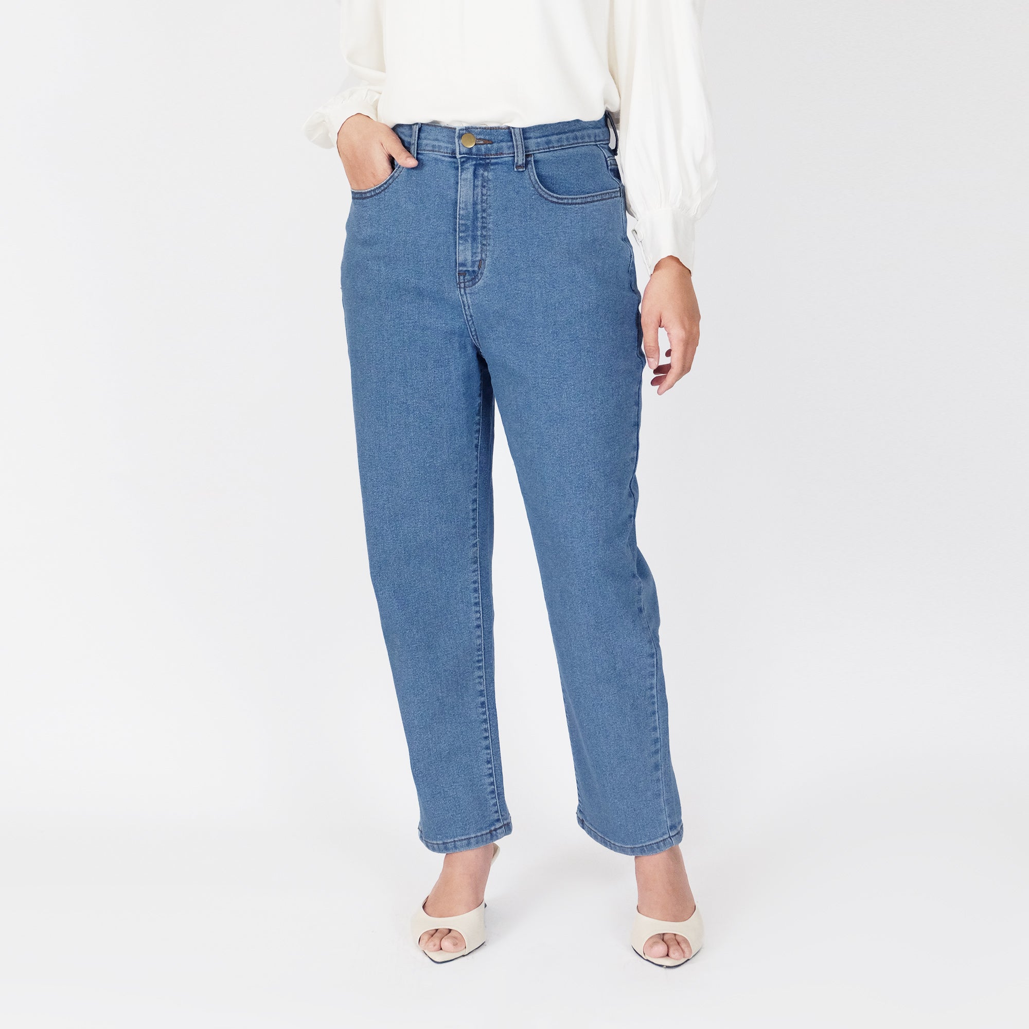 Straight Leg Jeans