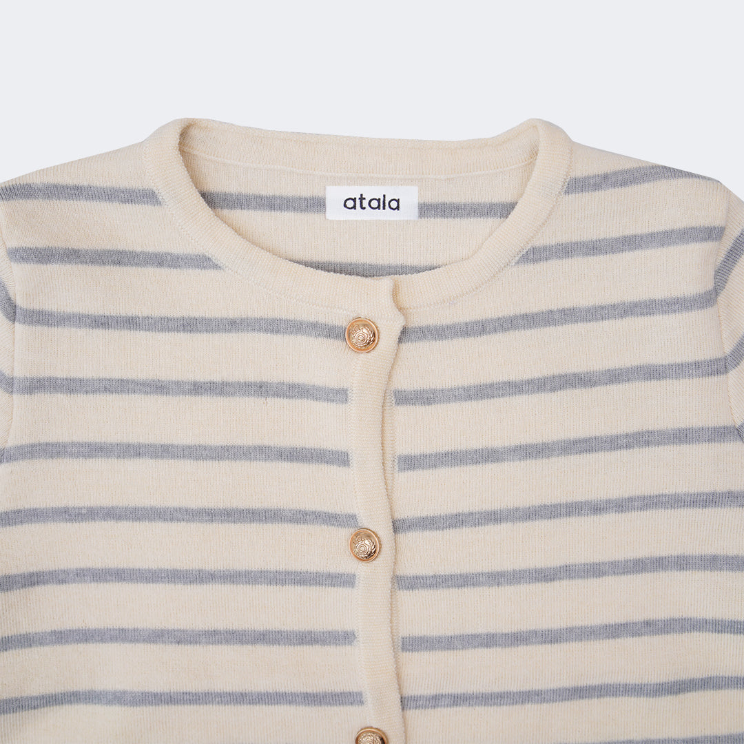 Striped Cardigan (Minor Reject)