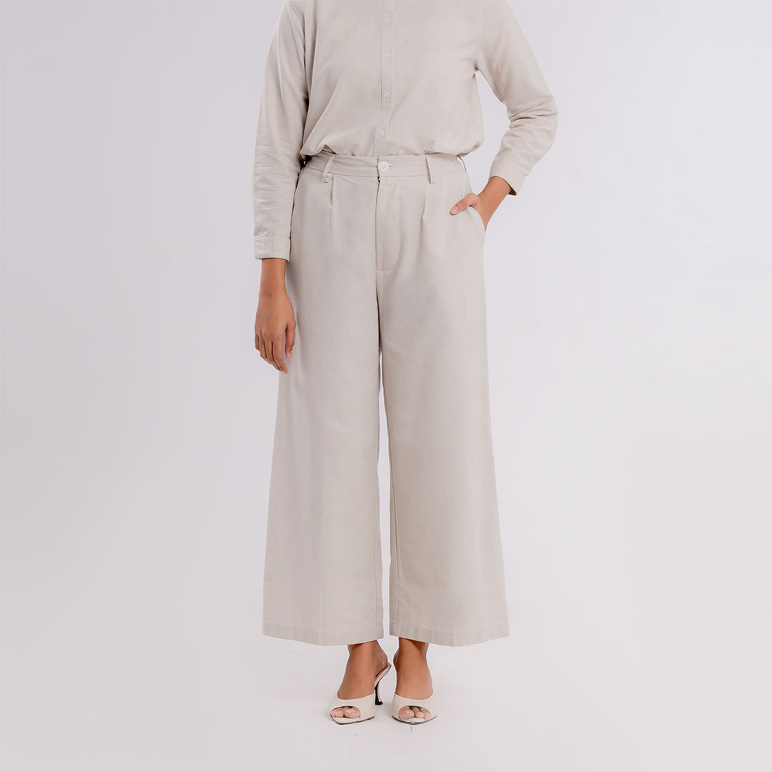Wide Linen Pants