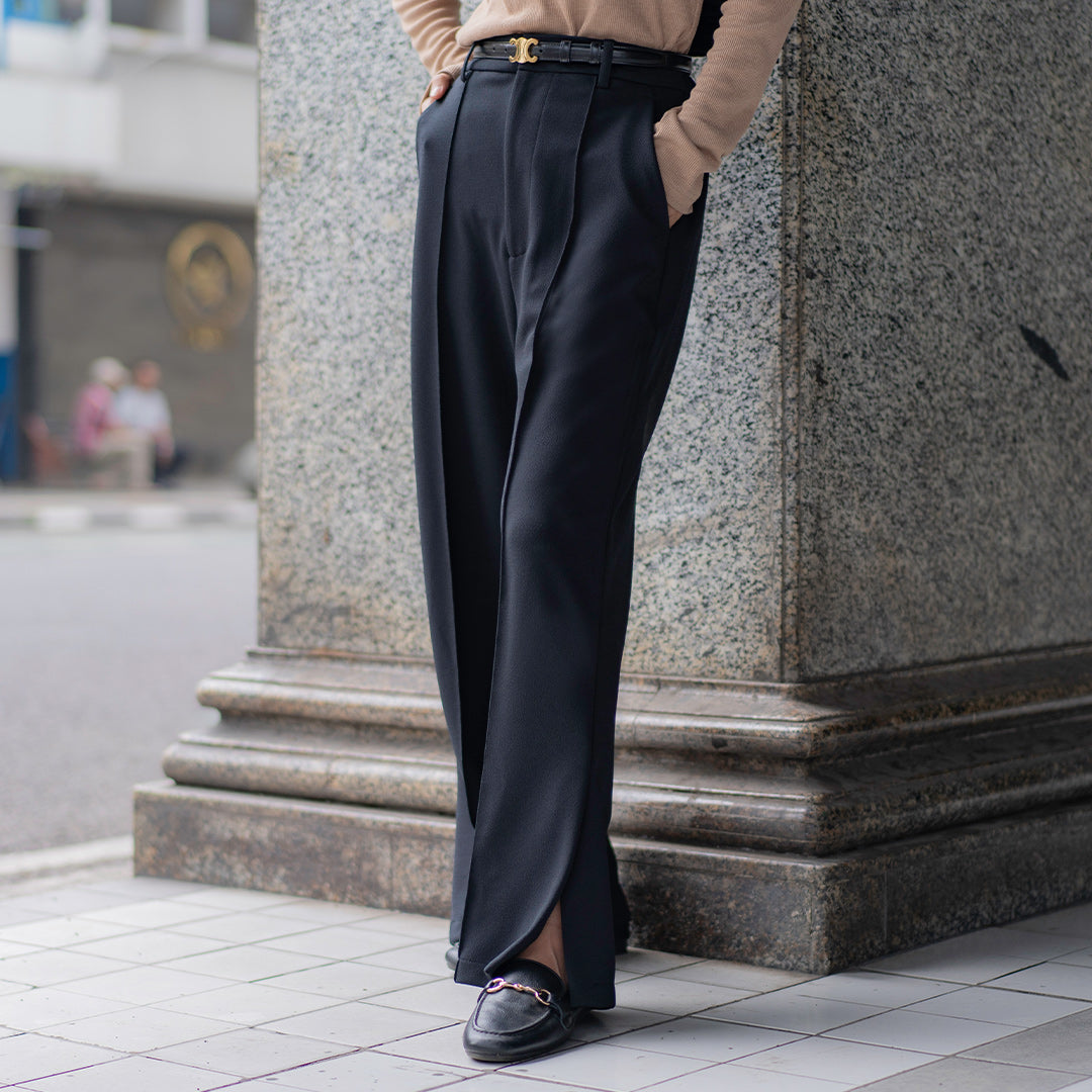 Wide Slit Pants