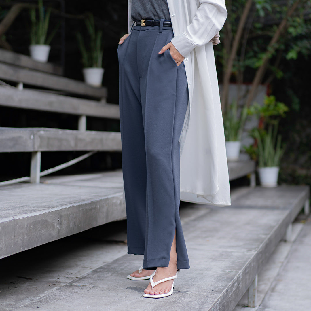 Wide Slit Pants
