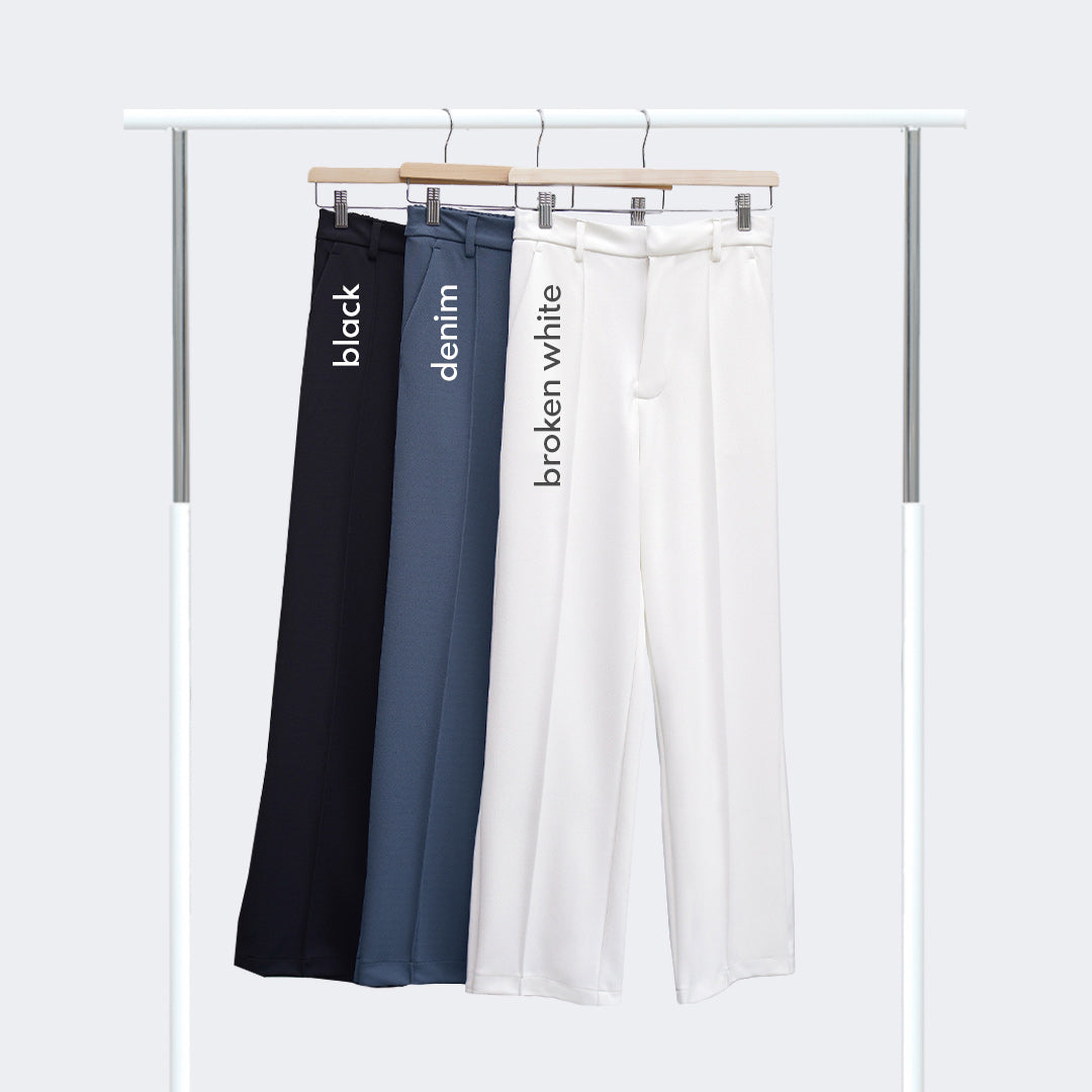 Wide Slit Pants