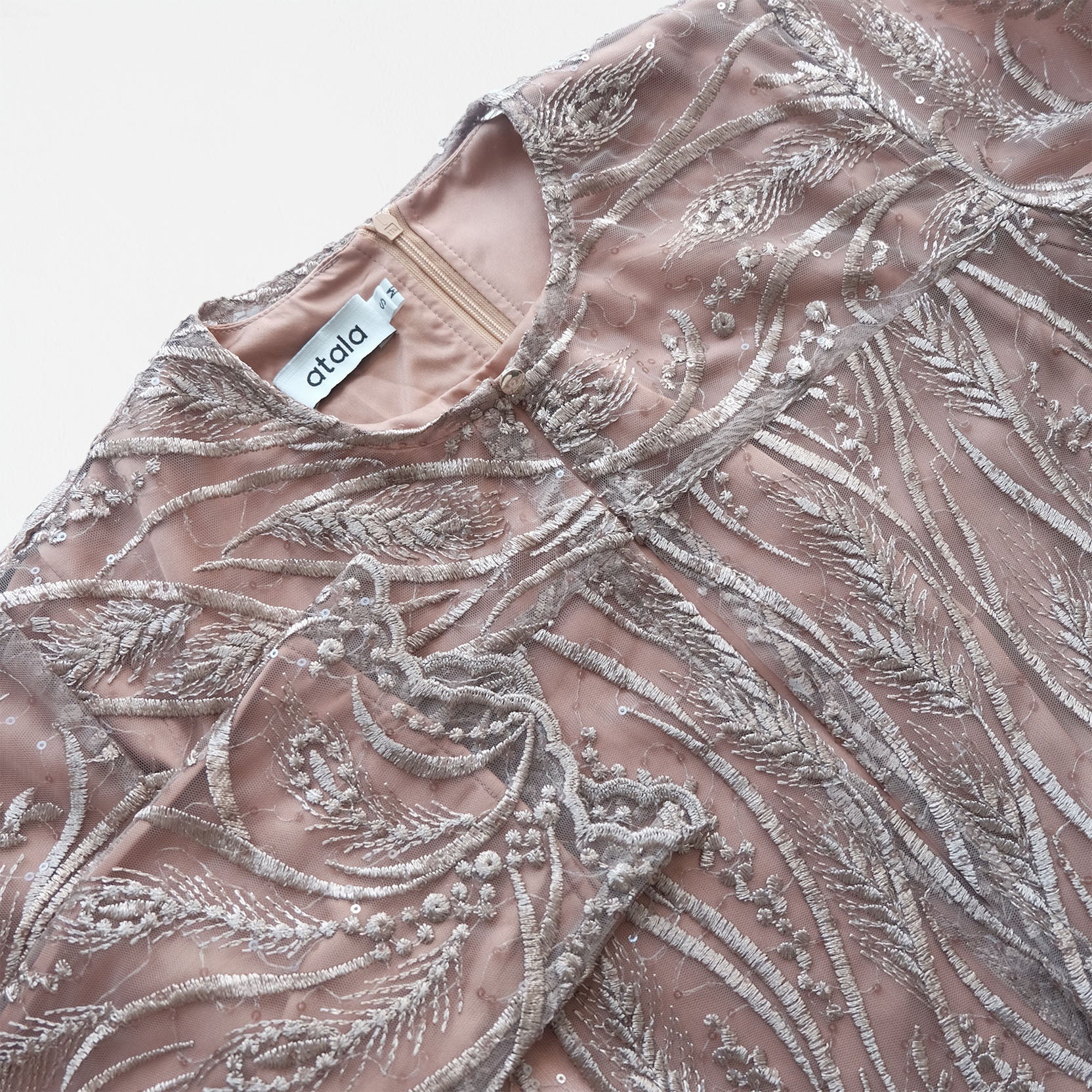 Lace Dress Caramel