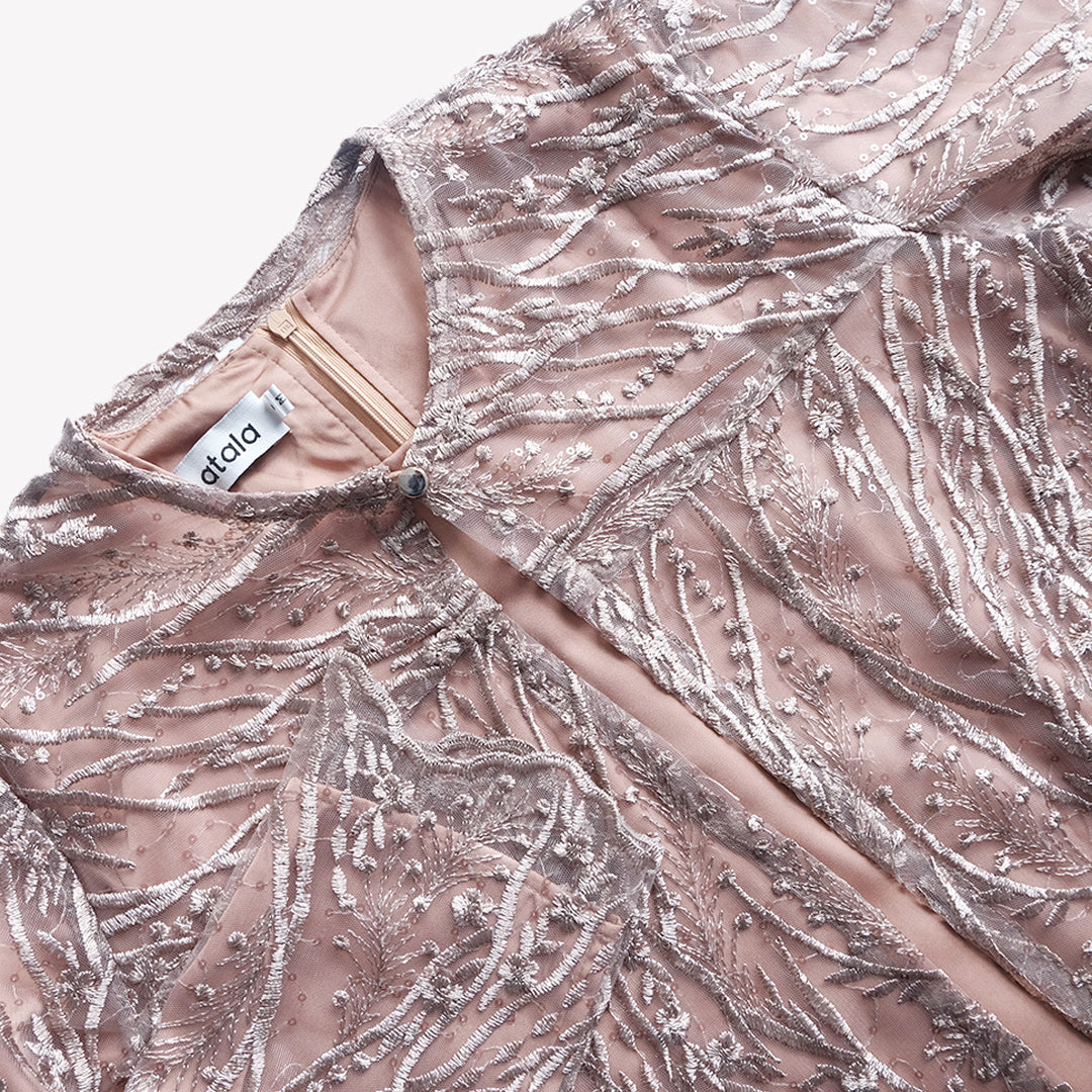 Lace Dress Caramel