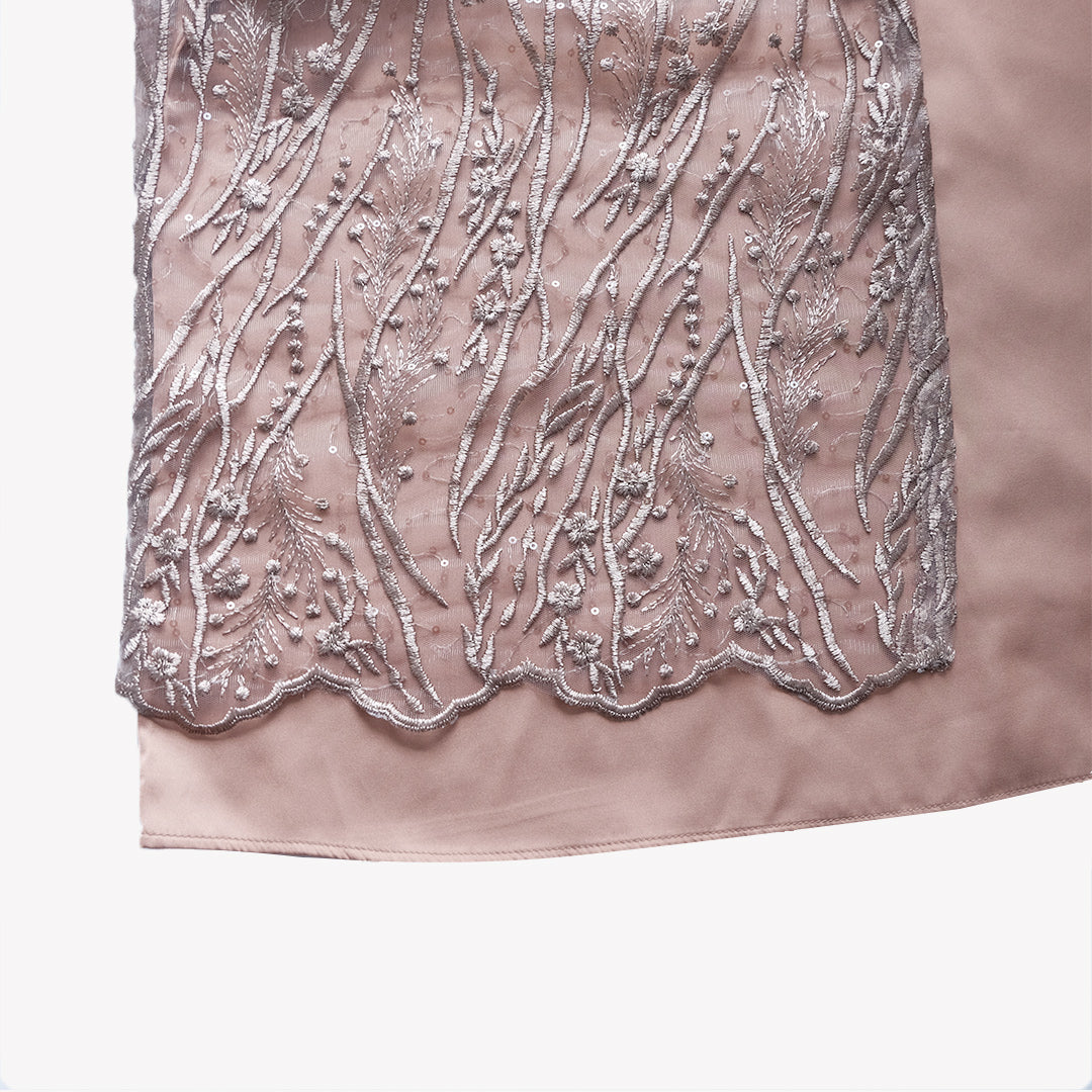 Lace Dress Caramel
