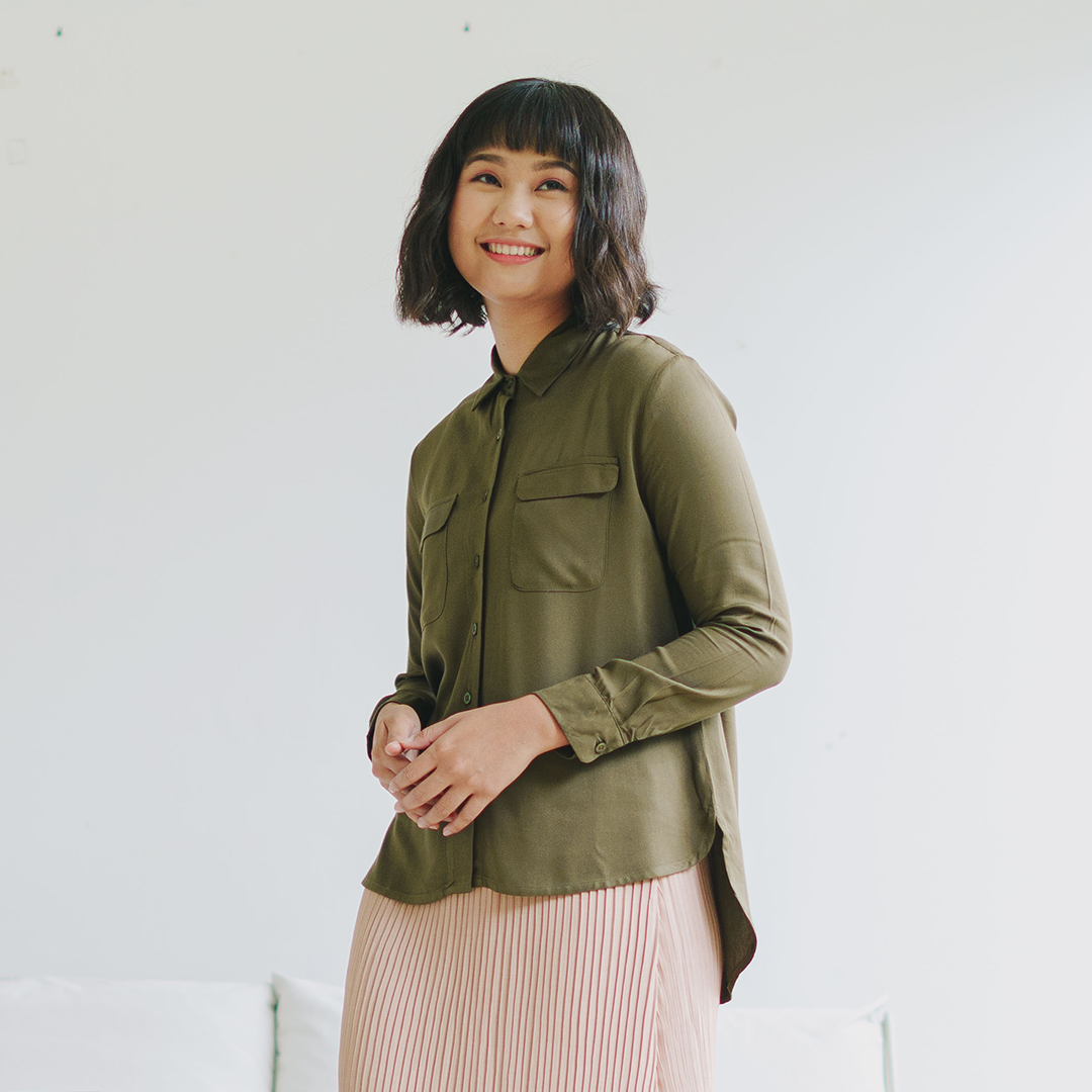 Pocket Rayon Shirt