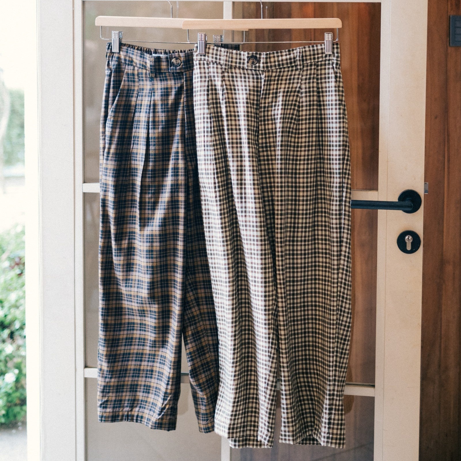 Button Pants Tartan