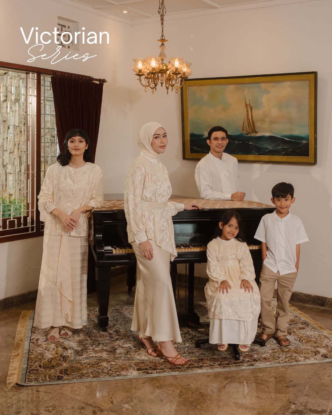 Victorian Family Set - PORCELAINE