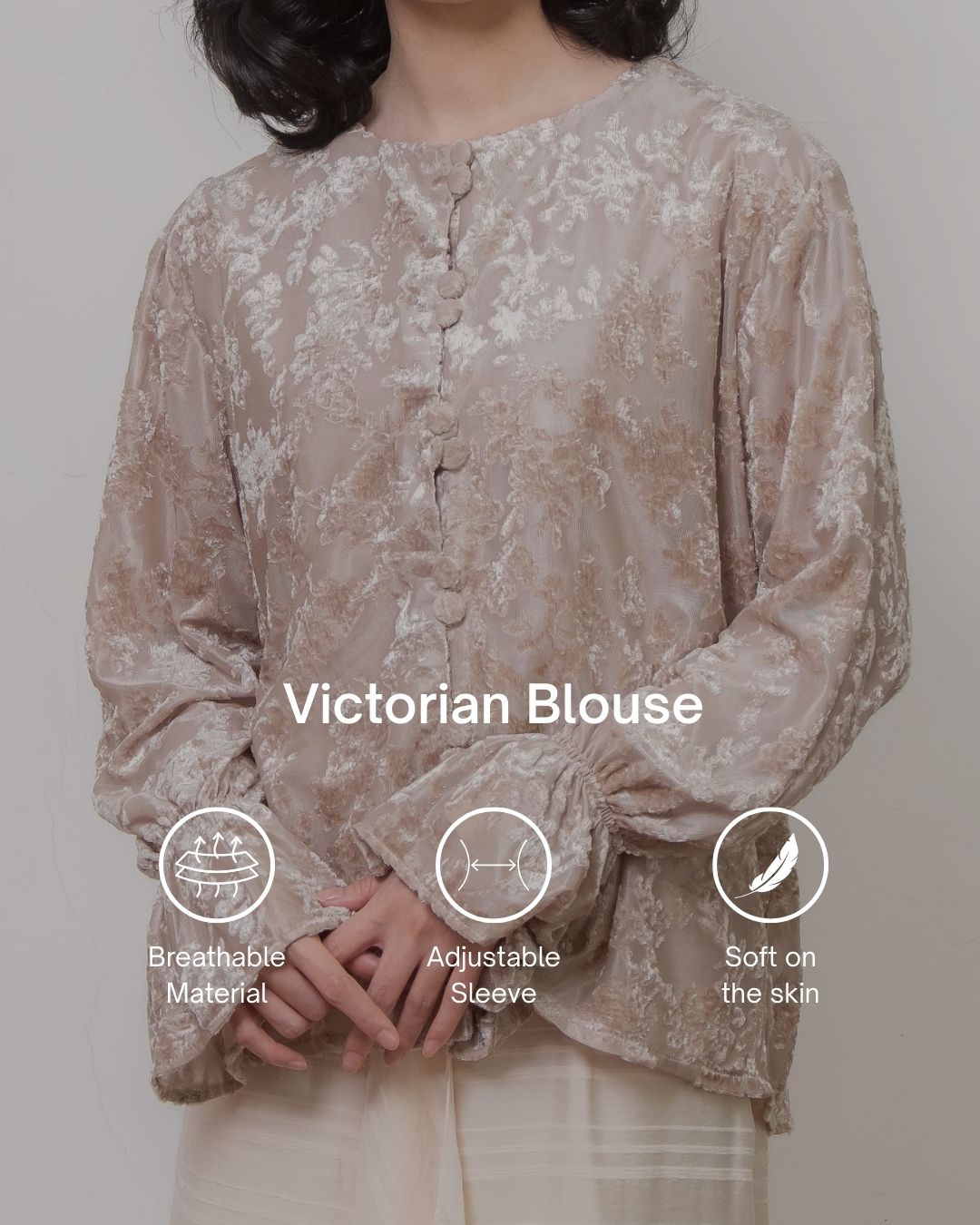 Victorian Family Set - TAUPE