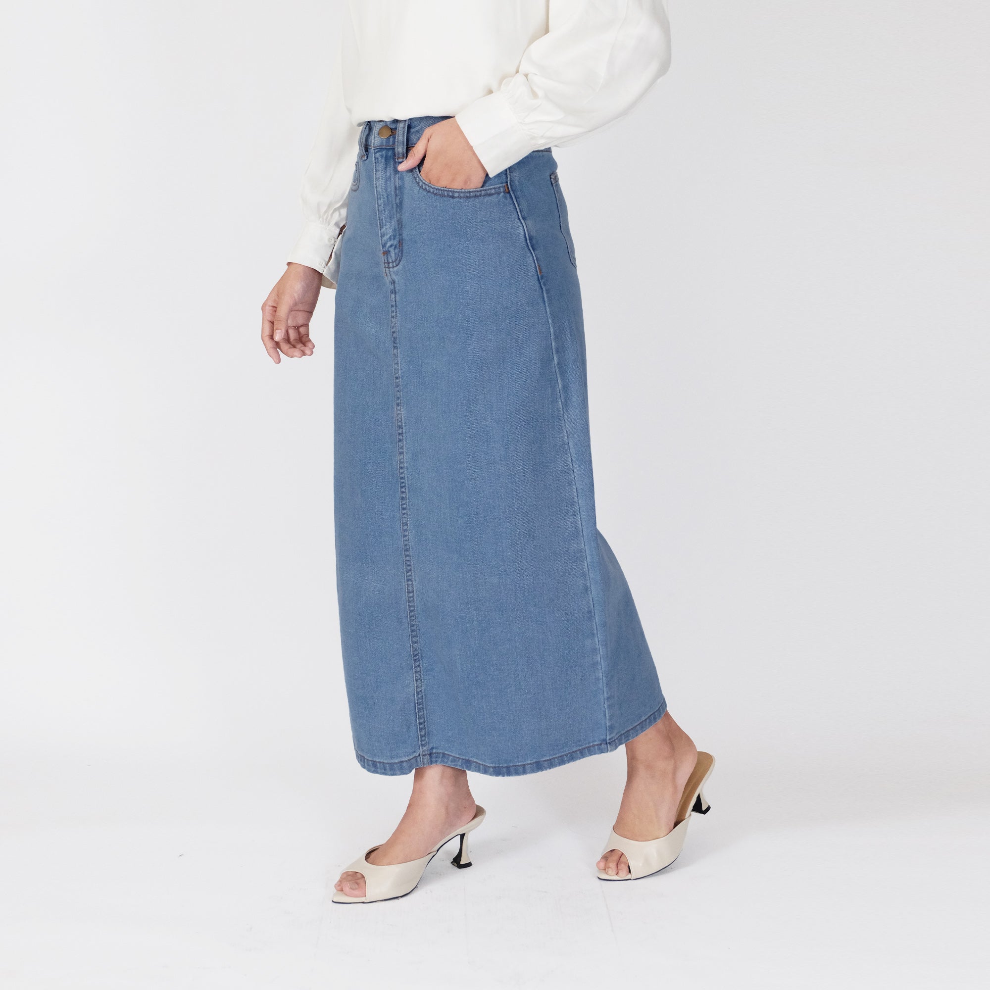 Classic Denim Skirt