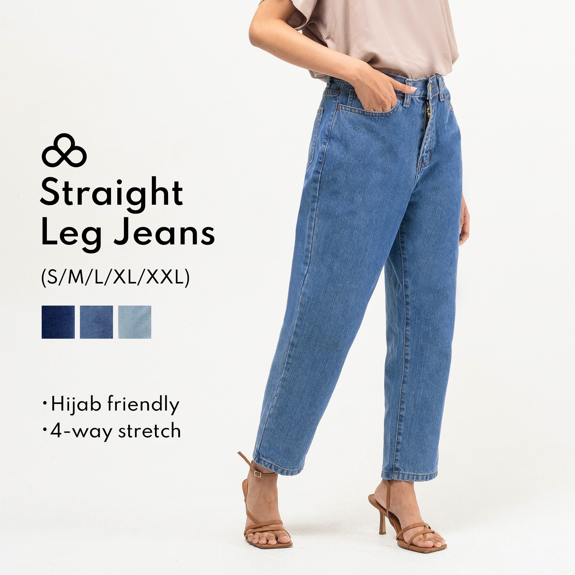 Straight Leg Jeans