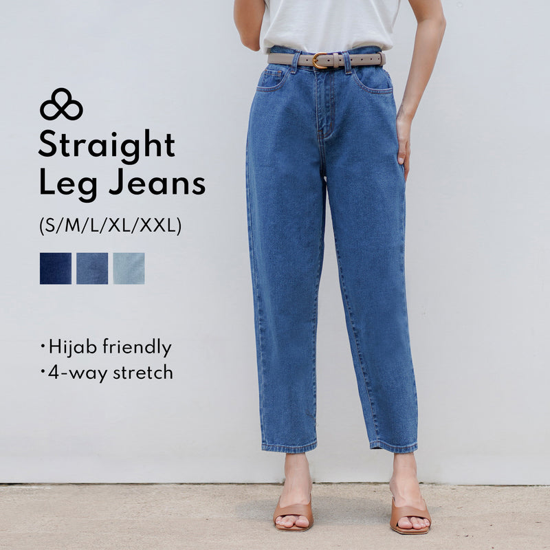 Straight Leg Jeans