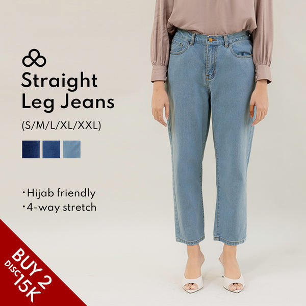 Straight Leg Jeans