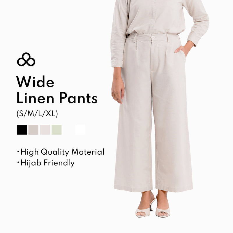 Wide Linen Pants