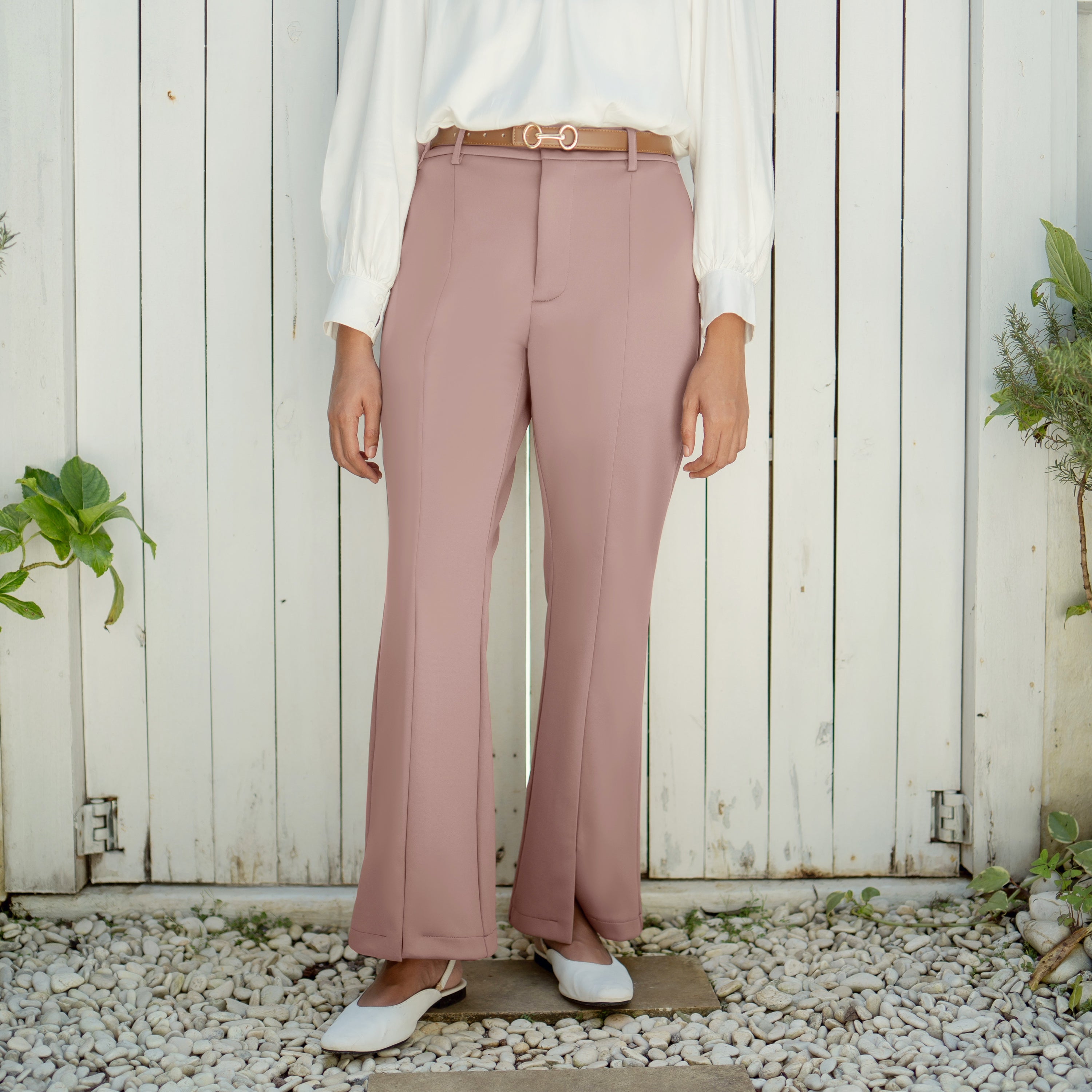 Flare Slit Pants