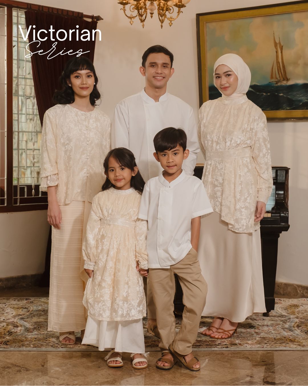 Victorian Family Set - PORCELAINE