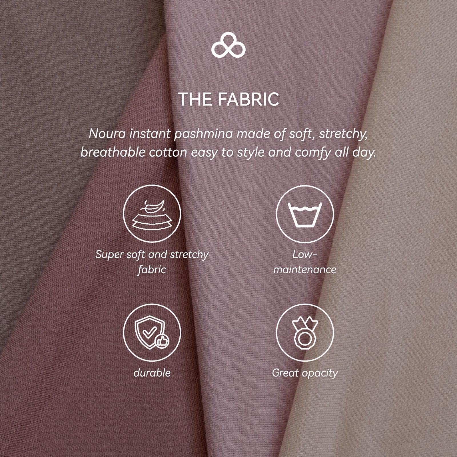 Noura Pashmina Instant (Minor Reject)