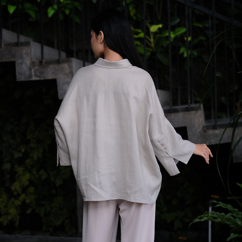 Linen Boxy Shirt