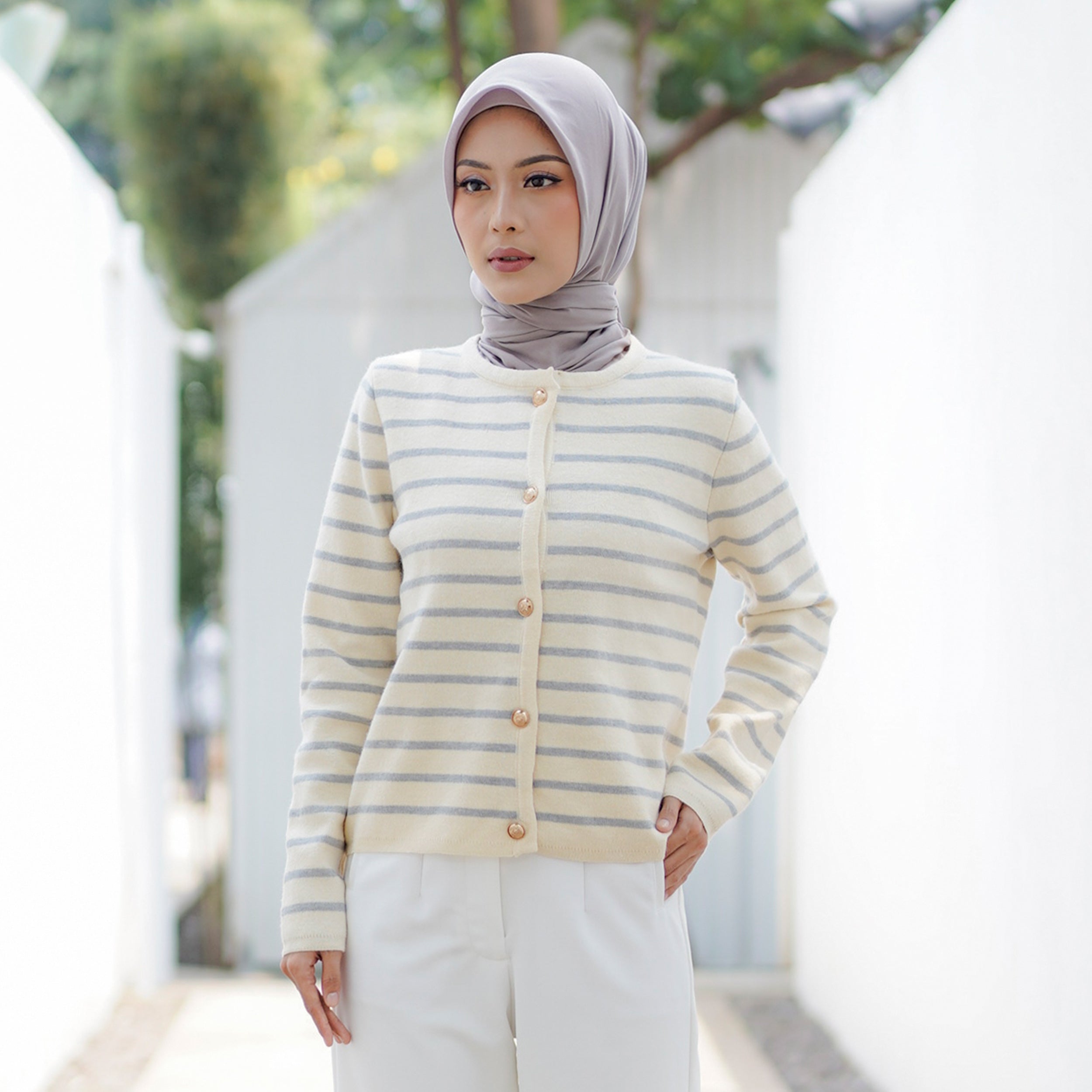 Striped Cardigan (Minor Reject)