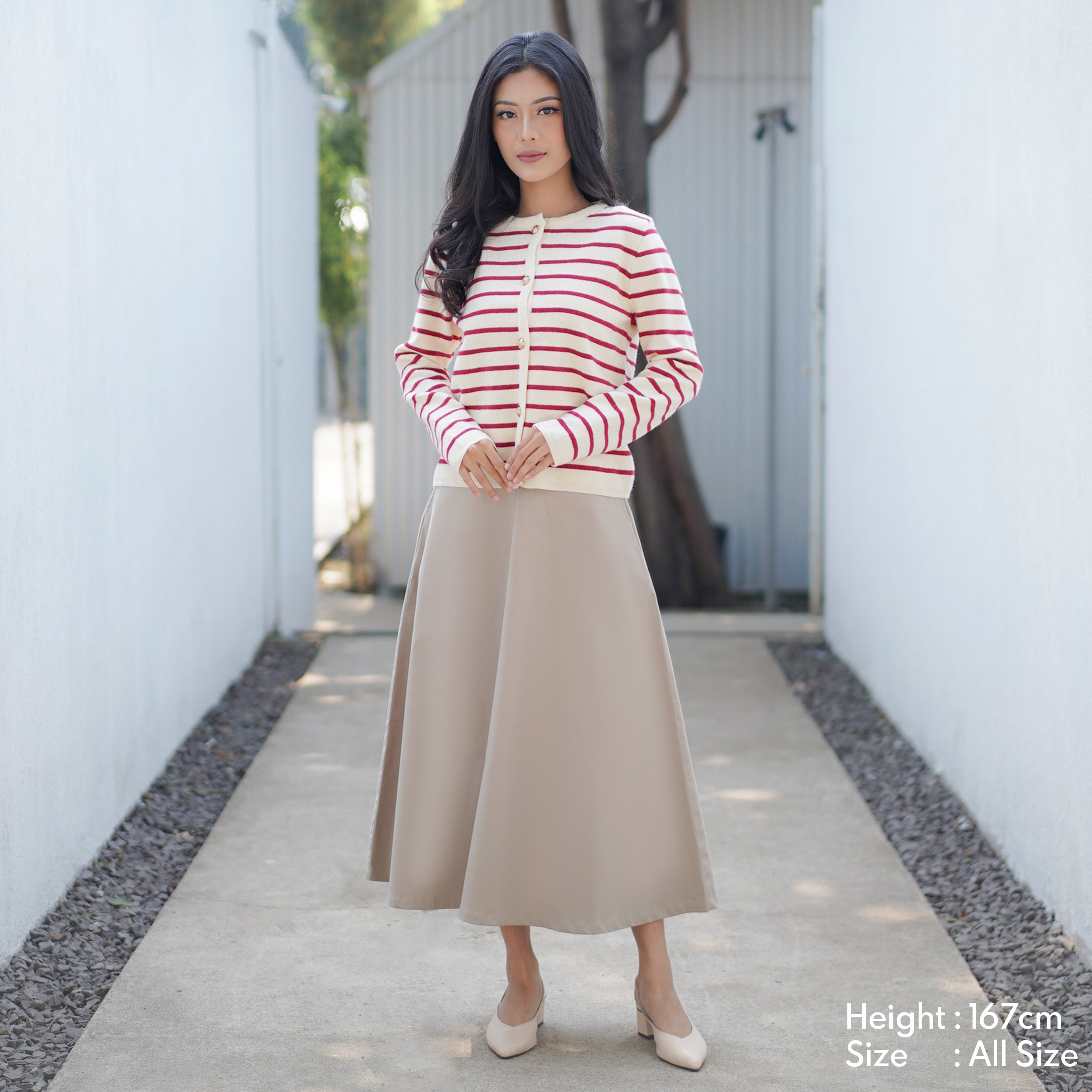 Striped Cardigan (Minor Reject)